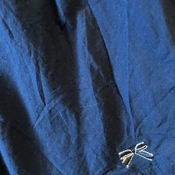 Tommy Girl Navy/Pink Fit & Flare Mini Dress with Open Back, Size M - Picture 5 of 6